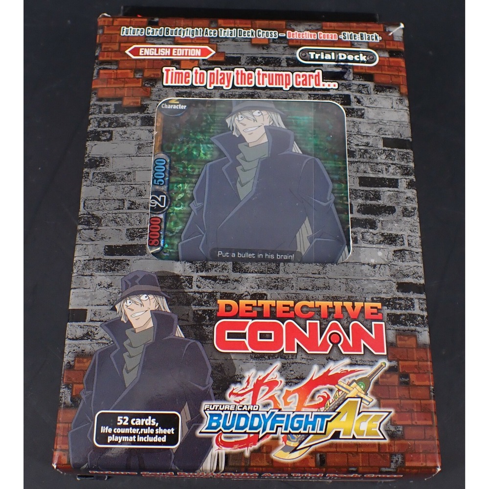 Trading Cards Buddyfight Ace Detective Conan Future Card Trial Deck Sealed